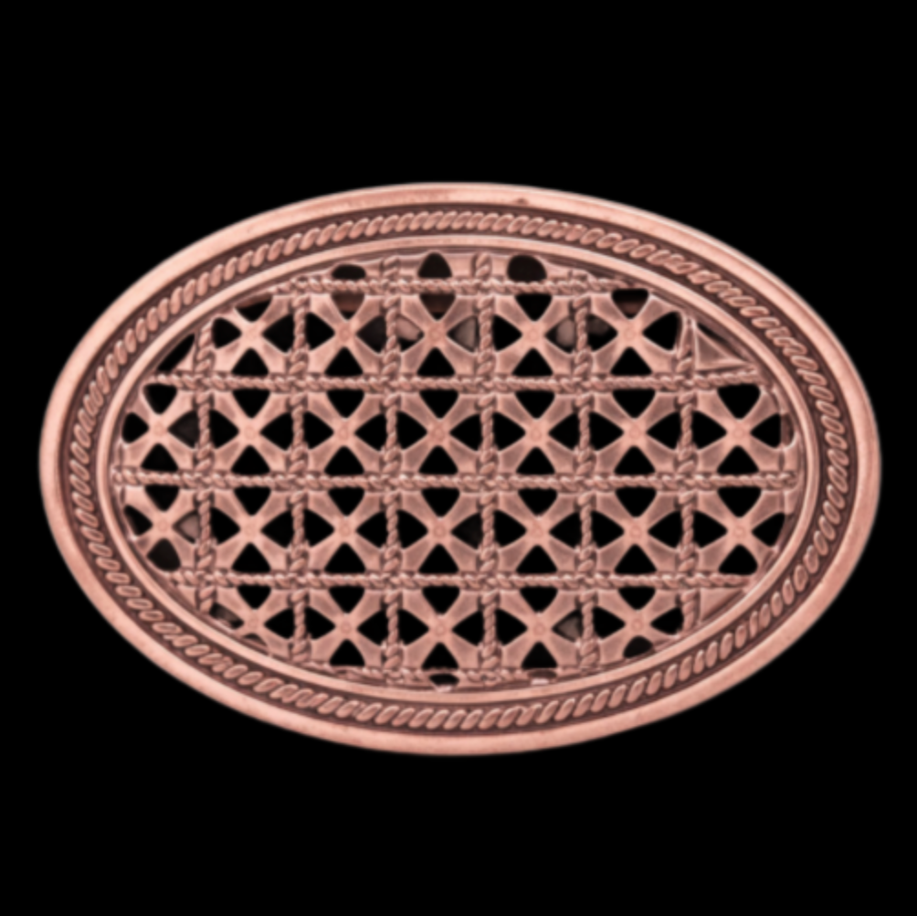 Cowgirl Western Flower Floral Eternity Knot Belt Buckle