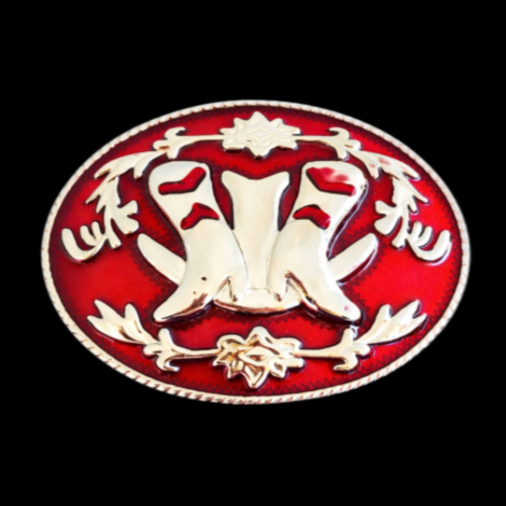 Western Cowgirl Cowboy Boots Ranch Belt Buckle Belts Buckles