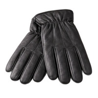 New Genuine Leather Gloves Men's Black Warm Winter Walking Driving