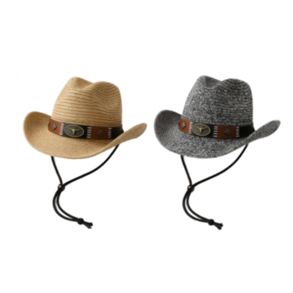 Bling Hat Été En Plein Air Femmes Western Cowboy Respirant FashionHats