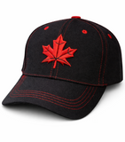Canada Hat Gorra de béisbol con hoja de arce roja