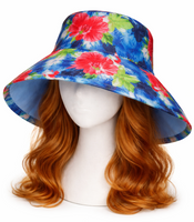 Summer Hat Beach Unisex Bucket Hats Fishing Boonie Brim Visor Sun