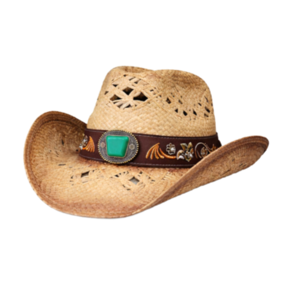 Chapeau de paille été plein air hommes femmes unisexe Western Cowboy chapeaux respirants