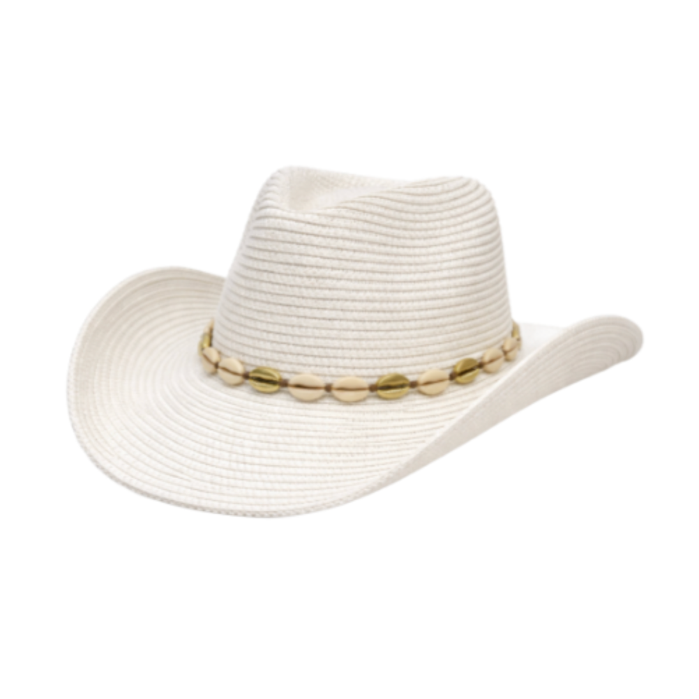 Cowboy Western Rodeo Ranch Chapeau unisexe en paille ventilé pour femme