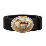 Horse Belt Buckle Western Equestrian Farm Ranch Cowboy Horse's Belts Buckles