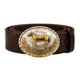 Horse Belt Buckle Western Equestrian Farm Ranch Cowboy Horse's Belts Buckles