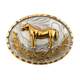 Horse Belt Buckle Western Equestrian Farm Ranch Cowboy Horse's Belts Buckles
