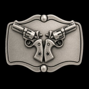 Colt Ceinture Boucle Pistolet Cowboy Pistolets Jouets Pistolets Western Colts Boucles Ceintures