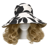 Reversible Sun Hat Wide Brim UV Protection Women's Summer Floral Foldable Bucket Hats