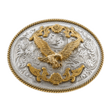 Eagle Belt Buckle American Bald Eagles Gold Plated Western Buckles Belts
