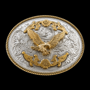 Eagle Belt Buckle American Bald Eagles Gold Plated Western Buckles Belts