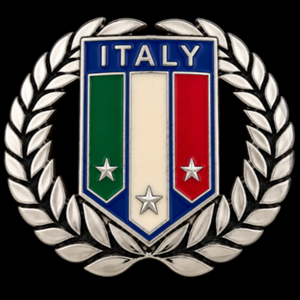 Hebilla de cinturón Italia Bandera italiana Equipo de fútbol Italia Hebillas de Italia