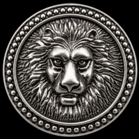 Lion Belt Buckle Lion's Head Animal Wild Ferocious Roman Style Buckles