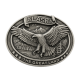 Alaska The Great Land Eagle Belt Buckle Belts Buckles