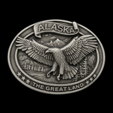 Alaska The Great Land Eagle Belt Buckle Belts Buckles
