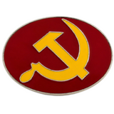 Russia USSR Russian Soviet Union CCCP Flag Belt Buckle