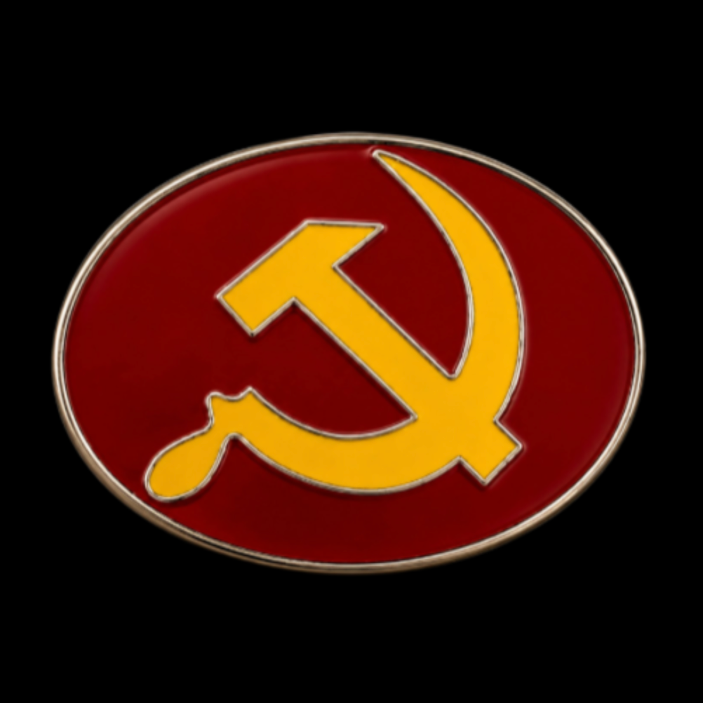 Russia USSR Russian Soviet Union CCCP Flag Belt Buckle