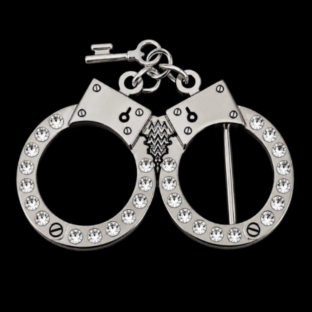 Police Handcuff Belt Buckle Handcuffs First Responders Security Belts & Buckles