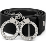 Police Handcuff Belt Buckle Handcuffs First Responders Security Belts & Buckles