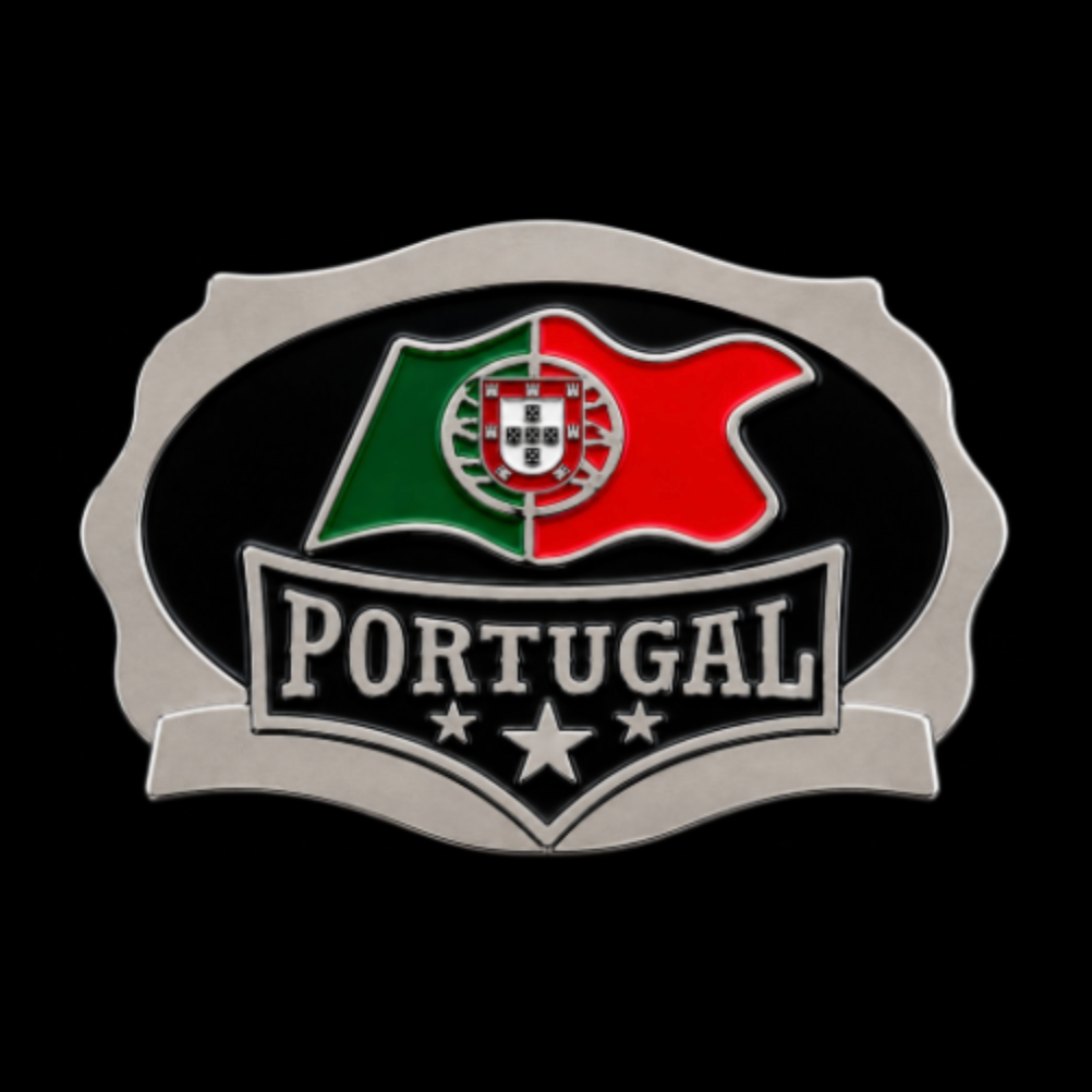 Portugal Flag Belt Buckle Portuguese Quinas Escudo Flags Buckles