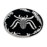 Cruz hebilla de cinturón cruzados cruces rojas telaraña gótica medieval cinturones hebillas