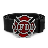 Boucle de ceinture avec signe des pompiers du service d'incendie Fireman FD