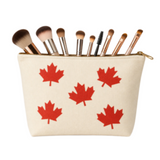 Canada Mapleleaf Large Cosmetic Make Up Travel Purse Organizer Pouch