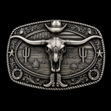New Cool Cow Steer Texas Longhorns Western Belt Buckles Boucle de Ceinture
