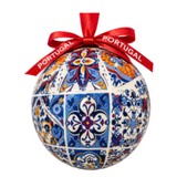 Traditional Portugal Portuguese Tiles Themed Christmas Double Sided Ornament