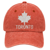 Toronto Maple Leaf  Embroidered Canada Souvenir Baseball Cap Hat Casquettes