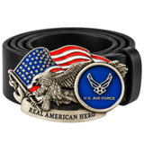 Belt Buckle Eagle US Air Force American Hero Flag Buckles