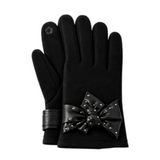 Guantes de invierno impermeables con pantalla táctil para mujer