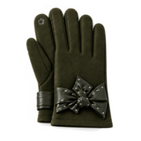 Guantes de invierno impermeables con pantalla táctil para mujer