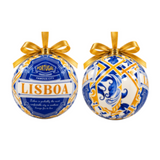 Traditional Portugal Lisboa Tiles Themed Christmas Double Sided Ornament