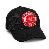 Pompiers écusson Crest  Hat Cap Baseball Black Chapeau Casquette