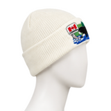 Embroidered Beanie Hat Bear Ski Toque Tuque Canadian Flag Maple Leaf