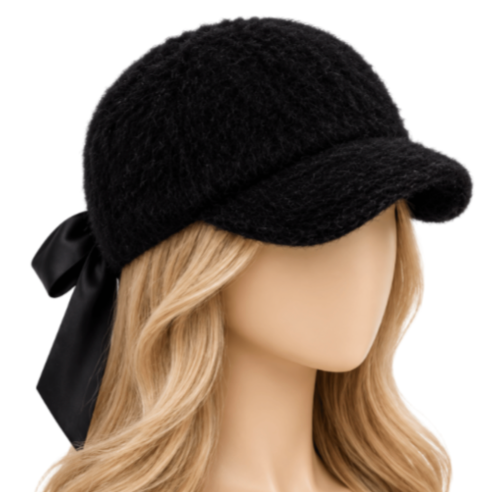 Bonnets Cloche en laine Style Gatsby Vintage pour femmes, béret d'hiver