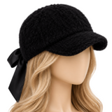 Bonnets Cloche en laine Style Gatsby Vintage pour femmes, béret d'hiver