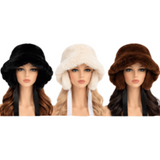 Warm Fashion Style Women's Faux Fur Cossack Style Winter Hat
