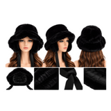 Warm Fashion Style Women's Faux Fur Cossack Style Winter Hat
