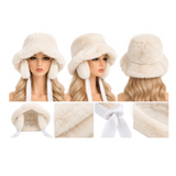 Warm Fashion Style Women's Faux Fur Cossack Style Winter Hat