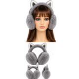 Winter Soft Faux Fur Adjustable Earmuffs Ear Warmers