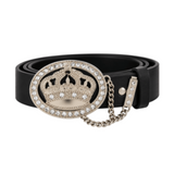 Unisex Crown Fitting Biker Belt Hanging New Jean Chain Punk Rock Cinturón Hebilla