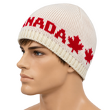 Beanie Hat Canada Tuque Canadian Toque Winter Ski Hats