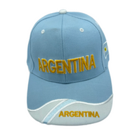 Argentina Flag Argentinian Soccer Tennis Sports Hats Baseball Cap