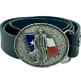 Boucles de ceinture occidentales de rodéo de cowboy de drapeau du Texas