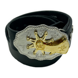 Boucle de ceinture Spurs Cowboy Cowgirl Spinning Spur Western boucles ceintures