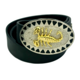 Scorpion Scorpion boucle de ceinture Cowgirl Cowboy mode métal rodéo Western