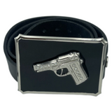 Boucle de ceinture pour pistolet, armes de poing, Revolver, arme à feu, strass, boucles de ceinture