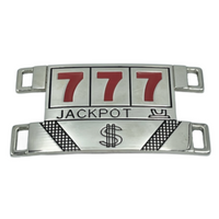 Lucky Gambler Jackpot Lucky 777 Belt Buckle Buckles Boucle de Ceintures